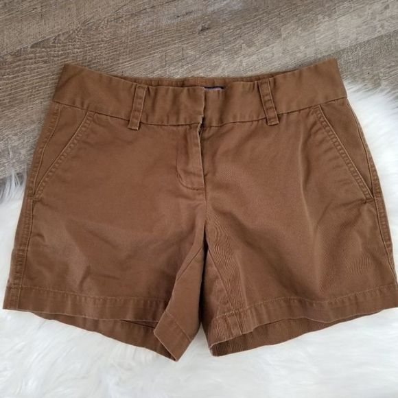 Vineyard Vines Pants - Vineyard Vines Size 0 Brown Mid Rise Shorts Chino